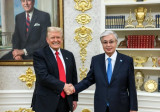 Trump meets with Tokayev 2