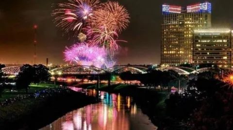 July 4 in Fort Worth, Texas