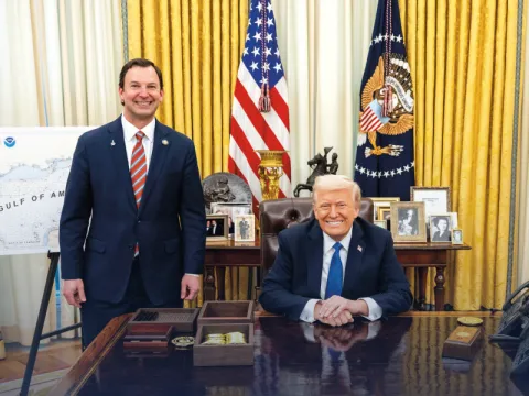 Congressman Goldman and President Trump